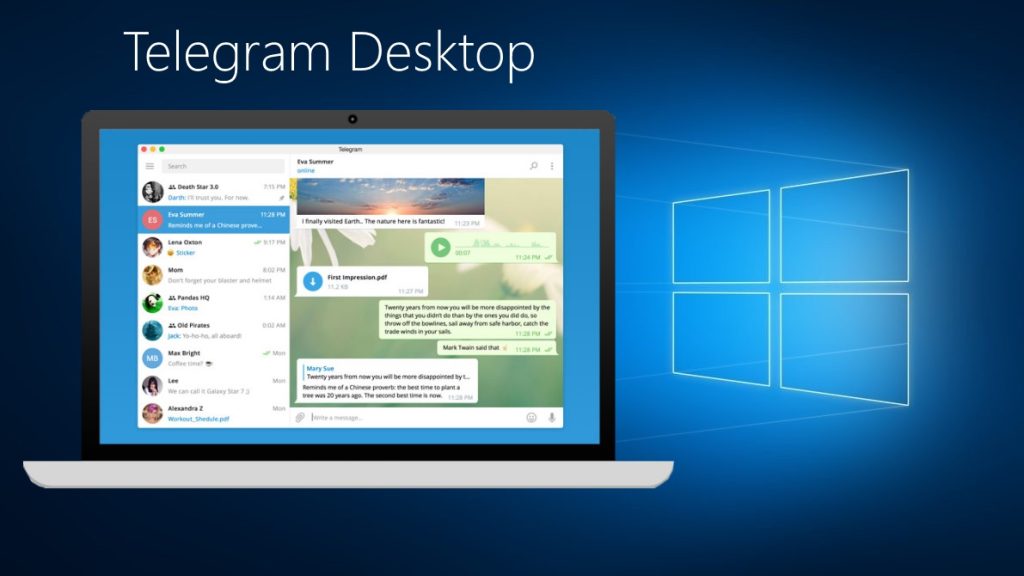 Telegram 桌面版怎么设置中文